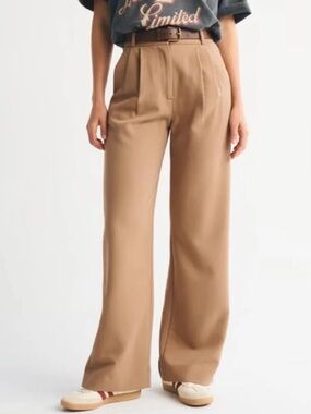 Abercrombie & Fitch Women's Sloane Tailored Wide Leg Pant